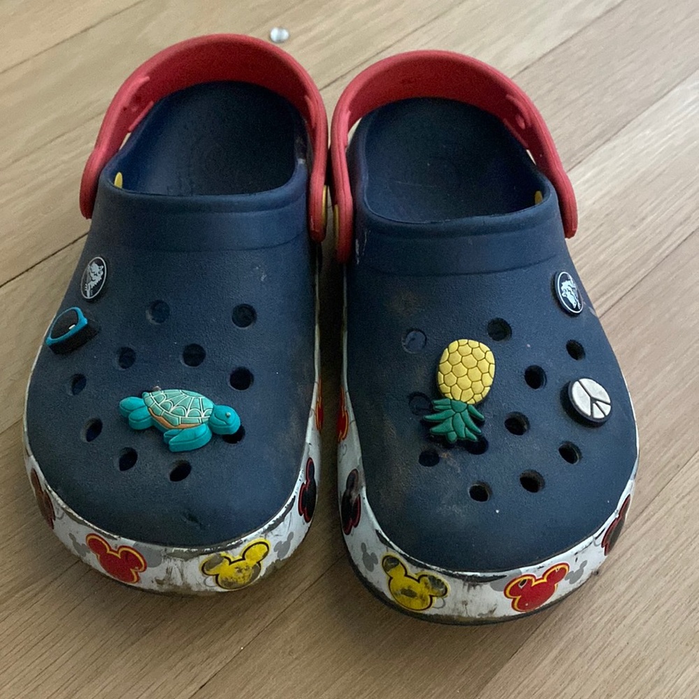 Crocs x Mickey Mouse kids classic clog - navy - size 13